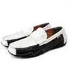 Sapatos casuais HKAZ-S Men's Four Seasons Business Business Lefu Bean confortável na moda e na moda