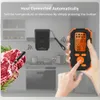 Digital Wireless Meat Thermometer 328FT Remote Range Smart Cooking Rechargeable Thermometer with Alert Function for Grilling BBQ 240415