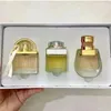 Лучшие набор парфюме серии среднего образца 30 млх4 набор длительного длительного ароматического спрей Unlimited Charm