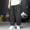 Pantaloni da uomo cargo harem casual pantaloni maschi hip hop jogger per i pantaloni della sua soda di moda maschi di grandi dimensioni oversize di grandi dimensioni 5xl