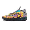 2024 1.0 2.0 3.0 Men Shoes de basquete designer Sneaker Rick e Morty Spark Iridescente sussurros Iridescentes Azul Hive Multi-Color Fire Red White Man Treinadores Esportes