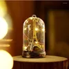 Bottles 1pcs Miniature Tower Paris Home Illuminate Decorative Gift Model Of Metal Ornaments Decoration Accessories