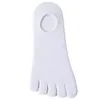 Мужские носки против SKID пять пальцев комфортно простые спортивные носки невидимый эластичный хлопок бег