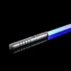 RGB Metal Lightsaber Laser Sword Rave Flashing Cosplay Saber de Luz Weapon Light Stick Luminous Cool Toys Led Stick 240417