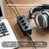 Wzmacniacz FOSI Audio SK01 Wzmacniacz słuchawkowy Preplimator 2 w 1 dla słuchawek, wzmacniacza zasilania, aktywne głośniki