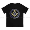 Herr t-shirts frmason fr och accepterade murare symbol prins hall o nacke tshirt polyester grundläggande t-shirt män kläder ny design het försäljning t240425