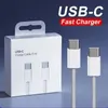 クイック充電60W 3A 1M 2M 6ft CからC PD USB CからUSB-CケーブルタイプCケーブルSAMSUNG S20 S23 S24 NOTE 10 20 HTC LG Android電話15 15Pro