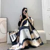 square Cashmere Blankets Luxury Letter Home Travel throw Summer Air Conditioner Blanket Beach Blanket Towel Womens Soft Shawl 140*175cm