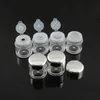 30/50PCS Clear 5 ml puste kosmetyczne przesyłanie luźne słoiki w proszku 5G pojemnik na śrubę pokrywki DIY Butelka do makijażu butelki do napełniania 240425