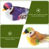 Dekorativa figurer Simulering Foam Bird Tree Ornaments Gardening Decorations For Trees Artificial Model Models