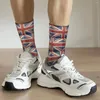 Chaussettes masculines Union UK Flag des hommes Femmes Polyester Casual Kingdom Country United Crazy Spring Summer Automne Stockage d'hiver Gift