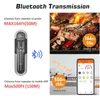 Wireless Cooking Thermometer Food Fleischsteak Digital Bluetooth Grill Accessory Küchenofen Grill BBQ Smart Thermometer 240415