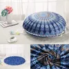 Coussin / décoratif Colorful Mandala Floor S ottoman Round Bohemian Meditation Cushion Pouf 52