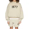 Parent child outfit high street 1977 hoodie trendy brand ess autumn new childrens long sleeved t-shirt ins