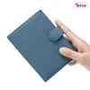 New Genuine Leather RFID RFID Ultra-Thin Bag Multifuncional Carteira Titular Passaporte Id Saco de armazenamento de carteira para mulheres