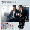 139 Sprachen Z9 tragbarer Smart Voice Translator Echtzeit Multilanguage Sprey Interactive Offline Geschäftsreisen 240424