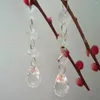 Figuras decorativas 10 piezas de cristal acrílico guirnalda de guirnaldas de cuerda cortina de la cadena de cuentas colgantes de decoración de la boda suministros festivos