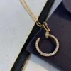 Chariot concepteur bijoux de créateur collier pendentif colliers de haute version