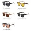 Outdoor Eyewear 1/2/3pcs Polarisierte Sonnenbrille Marke Design Männer Frauen fahren Square -Rahmen Sonnenbrillen Retro Mode -Radsportbrille UV400