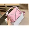 French Purse Bags Lady Spain Luxury Designer Bag Loe Puzzle Family Light Crossbody Shoulder Women's High Beauty 906C