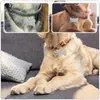 犬の襟6 PCSペットタグIDタグハンギングネームプレートステンレススチールペンダントチャームパーソナライズ