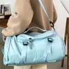 Bolsas escolares Bolsa de viagem de grande capacidade Bolsa de armazenamento Carregar Bolsa de mochila à prova d'água da Duffel Mulheres Oxford ombro 2024