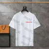 Мужская дизайнерская футболка топ -топы писем с печати из негабаритная толстовка с коротки