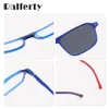 Ralferty 2 en 1 enfants Lunettes de soleil Clip magnétique sur des lunettes Frames enfants Cadre de lunettes de lune