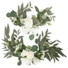 Decoratieve bloemen Welcome Card Water Flower Artificial For Sign Beautiful Ornament Wedding Party Fake Arch Floral Door Garland