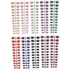 False Nails 240 PCS Clear Nail Polish Press On Fake Löstagbara variationstips Korta kvinnor