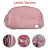 LL Bolsa de ioga em todos os lugares Boleteiro 1L Fanny Pack Designer Classic Chest Bumbag Nylon Womens Men Men ombro Bolsas de cintura Crossbody Designers Tote Bag