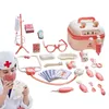 Spielen Sie Doctor Set für Kinder Kinder Realistisch tun Cosplay Doctor Kit Farbige Doktor Kit anregend Fantasie Hitzeproo der 240410