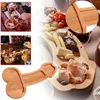 Dinnerware Sets Wooden Dinner Plate Aperitif Cheese Snack Sausage Cupcak Tray Charcuterie Board Outdoor Camping Picnic Portable