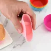 Moulds 7pcs/lot DIY Silicone Cake Mold Round Shaped Muffin Cupcake Baking Molds Kitchen Cooking Bakeware Maker Cake Decorating Tools