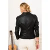 Women's Jackets & Girls Genuine High Quality Lambskin Leather Biker Jacket