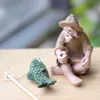 Садовые украшения миниатюрная статуя сад гномы эльф