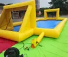 Jogos de esportes infláveis de PVC personalizáveis de PVC inflável GOOD GOOT GOOT GOOD Water Court Inflado pelo soprador continuamente pela porta a porta