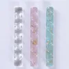 Makeup Brushes 5 Acrylic Transparent Nail Brush Holder Painting Pen Color UV Gel Display Stand