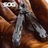 SOG 21 in 1 PowerAccess Deluxe Multitool militärische taktische Faltung Multitool Zange im Freien im Freien Camping PA20012002CP 240415