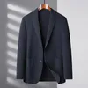 Ternos masculinos 2024 Jaqueta de terno casual de alta qualidade de alta qualidade Vestido de torre branca coreana Four Seasons Blazer Men