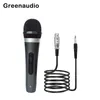 Microfones GAM-107 Classic Wired Dynamic Microphone Audio KTV Sound Card Live Singing Handheld Mic