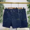 Herren Jeans Sommerstickte Denim Shorts Top Full Sticker Trendkomfort für Männer und Frauen können hochwertige 2024 sein