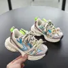 Kinder Baby Designer Schuhe Freizeit Boy Girls Mode Sneakers Partyplattformen Daddy Kleinkind Kinder Sportschuhe Größe 26-37