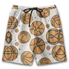 メンズショーツバスケットボール3Dプリントビーチボールスポーツスポーツショートパンツ男性服ファッションジャージーボーイトランクス男性バミューダズズボン