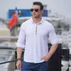 Erkek Elbise Gömlek Ai Ni Ya Uzun Kollu Gömlek İlkbahar ve Sonbahar Elastik Ütü Olmayan Ütü İşlemeli Damat
