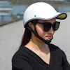 Casques de moto Fashion Adulte Electric Bicycle étendu Brim Baseball Hat Style Riding SAFE HEACT CASHET IMPACT RÉSISTANCE PROTECTION PROTECTION