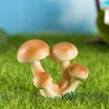 Tuindecoraties Mini Mushroom Miniatuurhars Figurines Simulatie Mushalen Crafts Micro Landschap Ornamenten Home