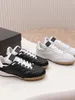 Stile britannico sneaker spesse sneakers in pelle allacciata per scarpe singoli casual da donna running da donna