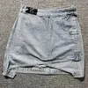 Kjolar 2024 sommar denim kjol för kvinnor tight fit wrap hip a-line halv mini korta sexiga flickor streetwear koreanska modekläder