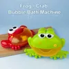 Baby badleksaker söta elektriska krabba frag bubble maskin leksak småbarn badrum strandtecknad bläckfisk ocean liv barn leksaker